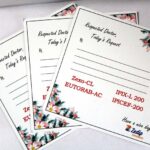 PROMOTIONAL-DOCTOR REMINDER CARDS